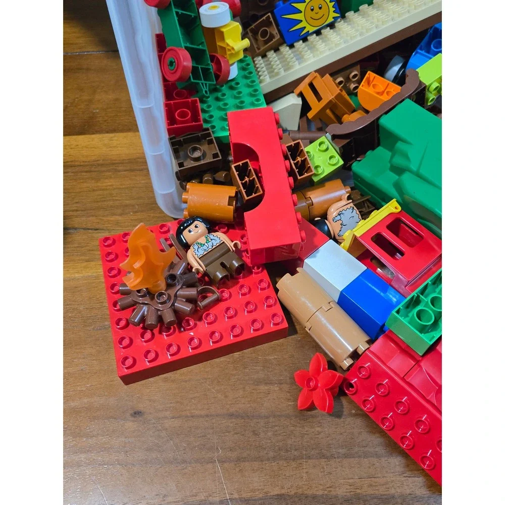 Lego forest blue graphic